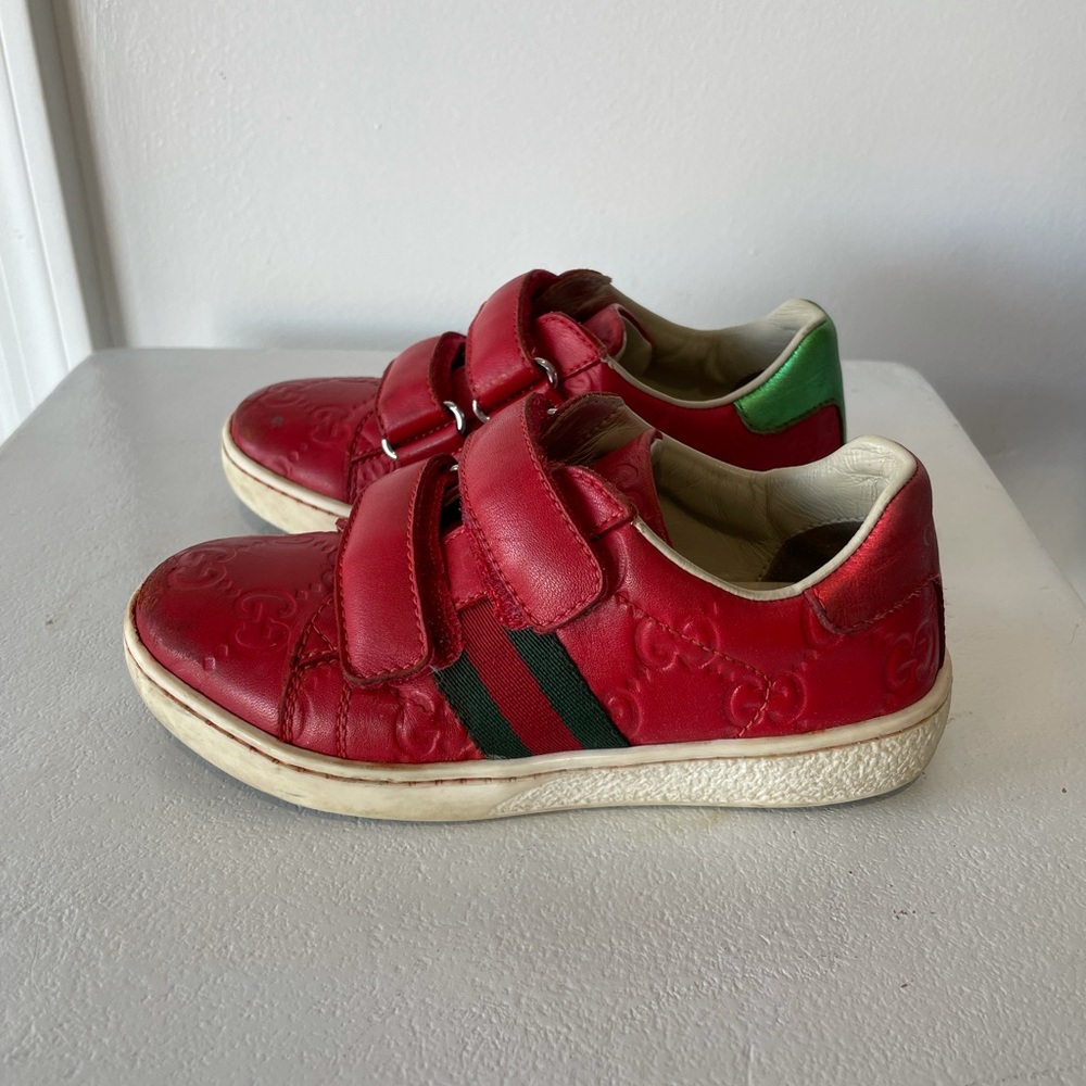 Children’s Authentic Gucci Ace Sneakers